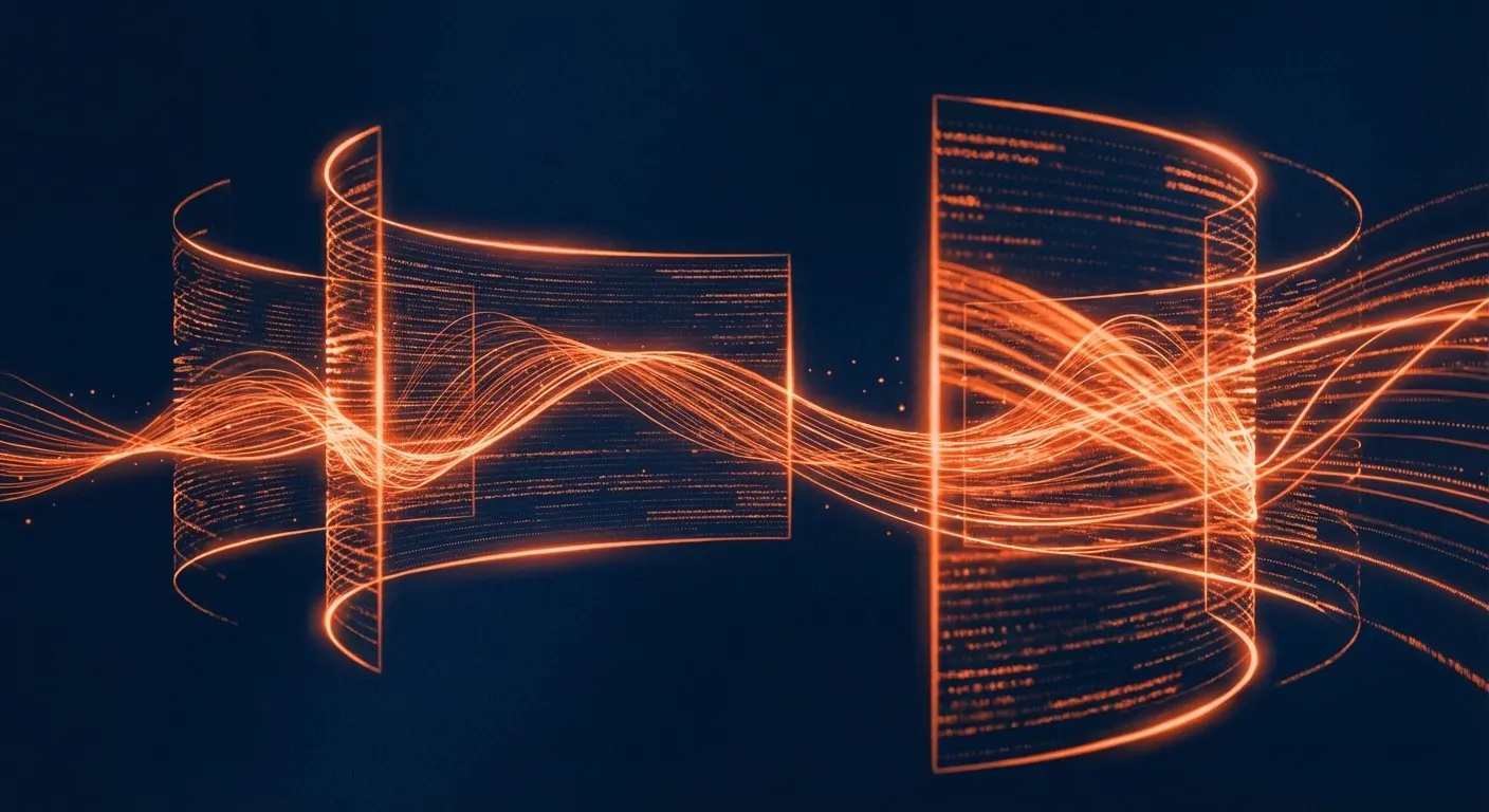 Illustration abstraite de tendances vidéo numériques 2026