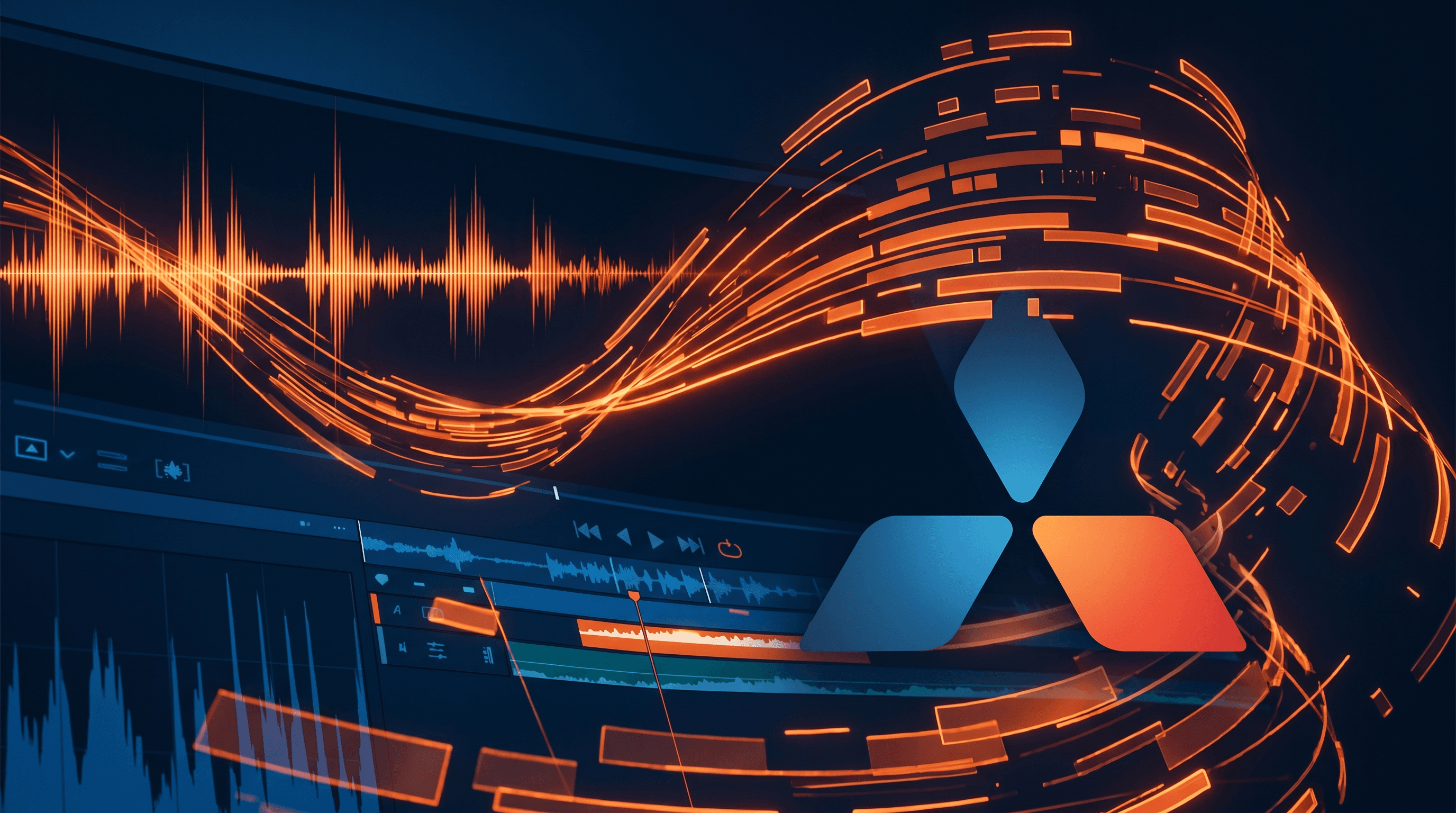 Interface DaVinci Resolve 20 avec panneau de sous-titres AI ouvert