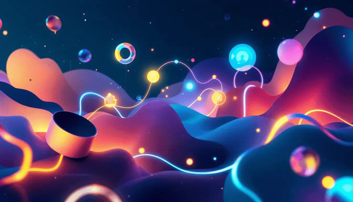 Présentation d'un CV vidéo avec des éléments visuels attrayants.